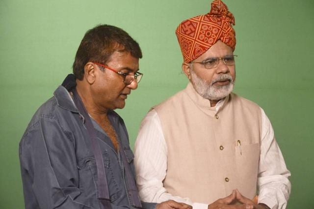 52-year-old Vikas Mahante is a regular at Shiv Sena and BJP rallies in Mumbai. (Vikas Mahante Facebook) 52-year-old Vikas Mahante is a regular at Shiv Sena and BJP rallies in Mumbai. (Vikas Mahante Facebook)