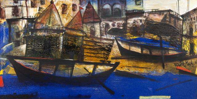 Kashi, oil on canvas, 2016. (Photo courtesy: Art Musings.) Kashi, oil on canvas, 2016. (Photo courtesy: Art Musings.)