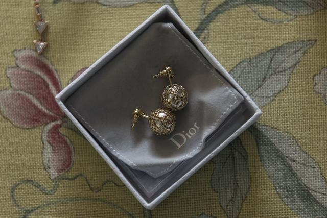 Dior earrings (Photo: Aalok Soni/HT)