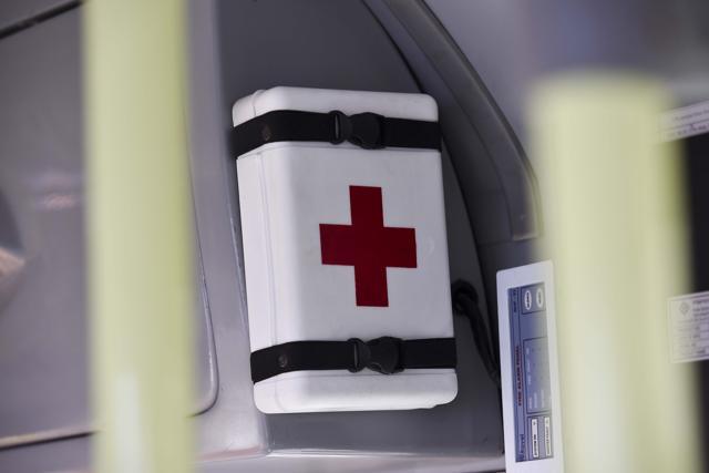 A first-aid box. With the addition of 100 buses, the cluster fleet strength has risen to 1,725. (Raj K Raj/HT PHOTO) A first-aid box. With the addition of 100 buses, the cluster fleet strength has risen to 1,725. (Raj K Raj/HT PHOTO)
