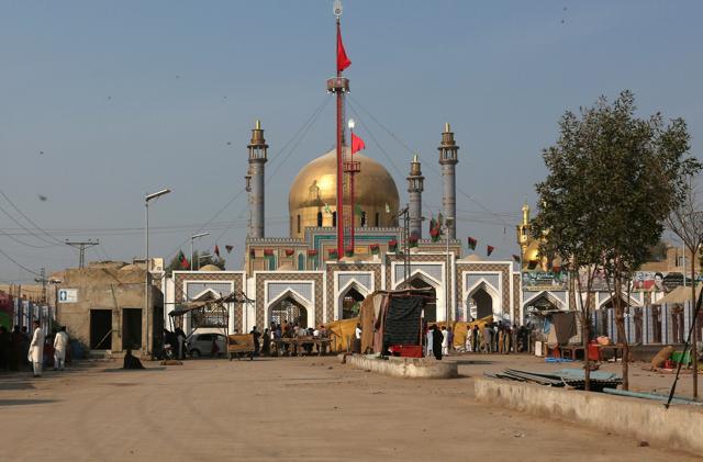 A view of the deserted tomb of Sufi saint Syed Usman Marwandi, also known as Lal Shahbaz Qalandar, after it was closed to the public following Thursday's suicide attack in Sehwan in Pakistan's southern Sindh province. (Reuters) A view of the deserted tomb of Sufi saint Syed Usman Marwandi, also known as Lal Shahbaz Qalandar, after it was closed to the public following Thursday's suicide attack in Sehwan in Pakistan's southern Sindh province. (Reuters)