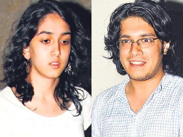 Ira and Junaid - Aamir’s kids from his first wife, Reena.