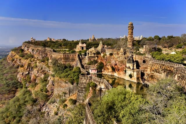 A view of the Chittorgarh Fort. (Raj K Raj/HT PHOTO) A view of the Chittorgarh Fort. (Raj K Raj/HT PHOTO)