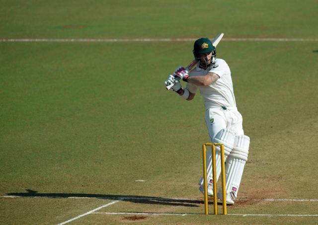 Matthew Wade started well and tackled the spinners well. (AFP) Matthew Wade started well and tackled the spinners well. (AFP)