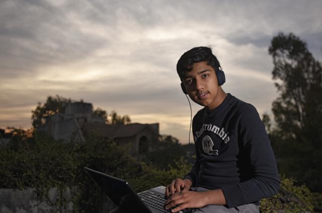 In September, to help raise awareness on “the issues that urban trees face”, Jayansh Bhartiya,17, made a series of documentary films called The Speaking Tree series, which the World Wildlife Fund (WWF) has used to promote their Adopt a Tree campaign. (Ravi Choudhary/HT PHOTO) In September, to help raise awareness on “the issues that urban trees face”, Jayansh Bhartiya,17, made a series of documentary films called The Speaking Tree series, which the World Wildlife Fund (WWF) has used to promote their Adopt a Tree campaign. (Ravi Choudhary/HT PHOTO)