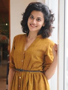 Tapsi Pannu is playing a sardaarni in Running Shaadi. (Anil Dayal/HT Photo) Tapsi Pannu is playing a sardaarni in Running Shaadi. (Anil Dayal/HT Photo)