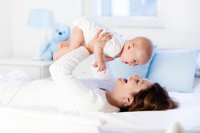 Singing to a baby is just as effective as reading books to them or playing with them. (Shutterstock) Singing to a baby is just as effective as reading books to them or playing with them. (Shutterstock)