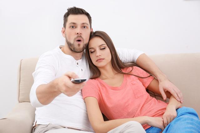 The surveys revealed that men watched more television in the evening than women. It also found that those who worked both day and night shifts were significantly less likely to have a habitual TV viewing habit. (Shutterstock) The surveys revealed that men watched more television in the evening than women. It also found that those who worked both day and night shifts were significantly less likely to have a habitual TV viewing habit. (Shutterstock)