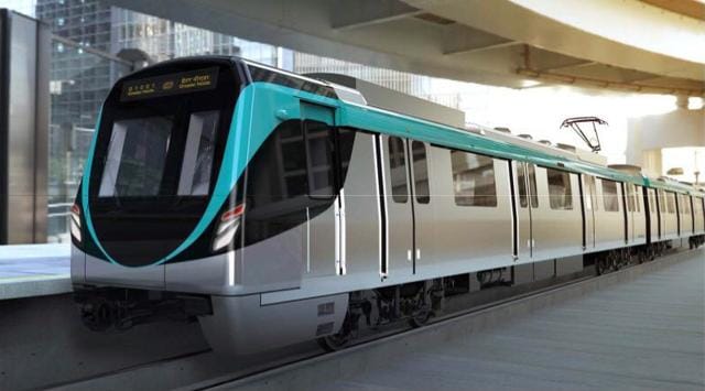 The Noida Metro Rail Corporation will have aqua coloured coaches. (HT File Photo) The Noida Metro Rail Corporation will have aqua coloured coaches. (HT File Photo)