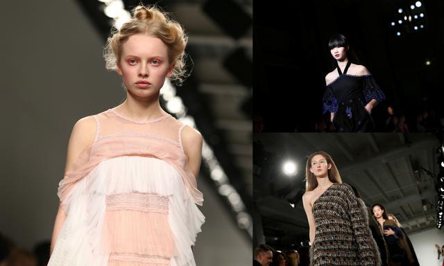 Sleeve action at (clockwise from L) Bora Aksu, Temperley and Ports 1961. (Reuters) Sleeve action at (clockwise from L) Bora Aksu, Temperley and Ports 1961. (Reuters)