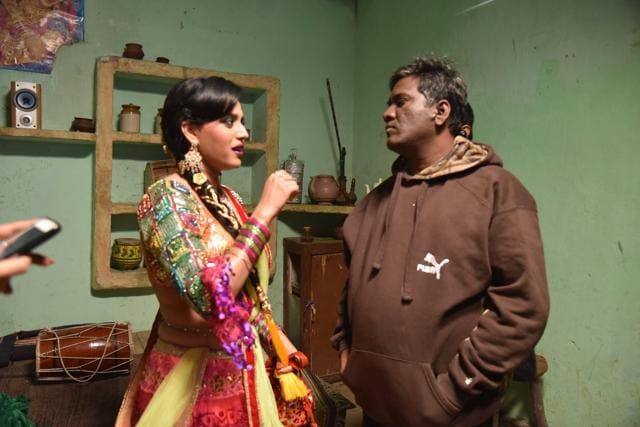 Swara Bhaskar with the director of Anarkali of Arrah, Avinash Das.