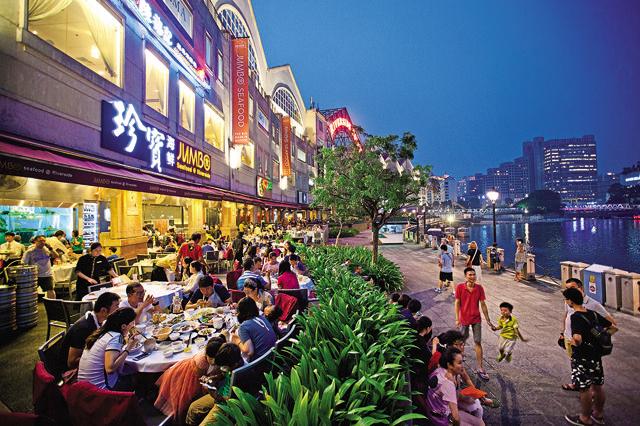 With no over-regulation and corruption in Singapore, the restaurant scene there is booming (Getty Images)