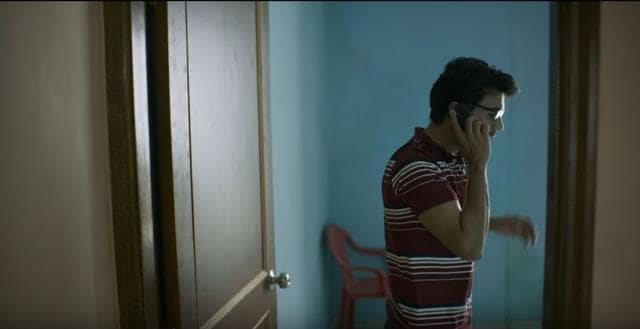 Rajkummar rao in a still from Trapped.