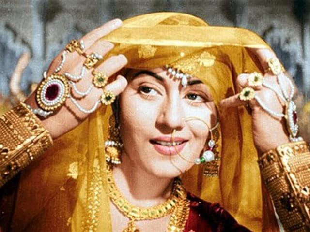 Mudhubala in Mughal-e-Azam Mudhubala in Mughal-e-Azam