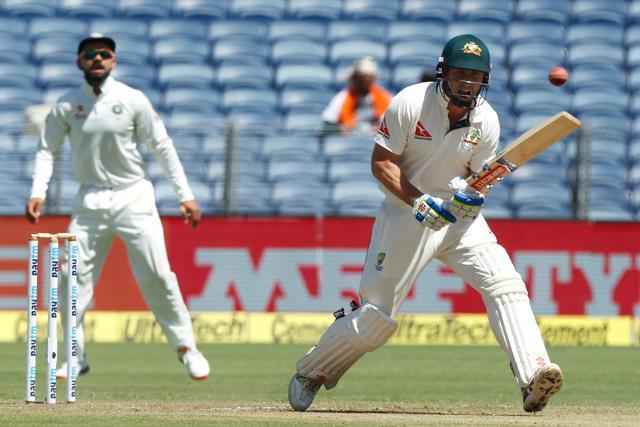 Shaun Marsh survived some close calls along with Steven Smith in the post-lunch session. Catch live cricket score of India vs Australia here. (BCCI)
