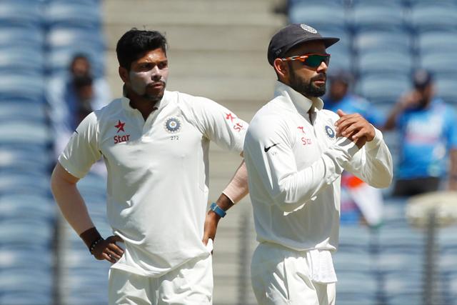 Virat Kohli lost his second review as India strived for a breakthrough. Catch live cricket score of India vs Australia here. (BCCI)
