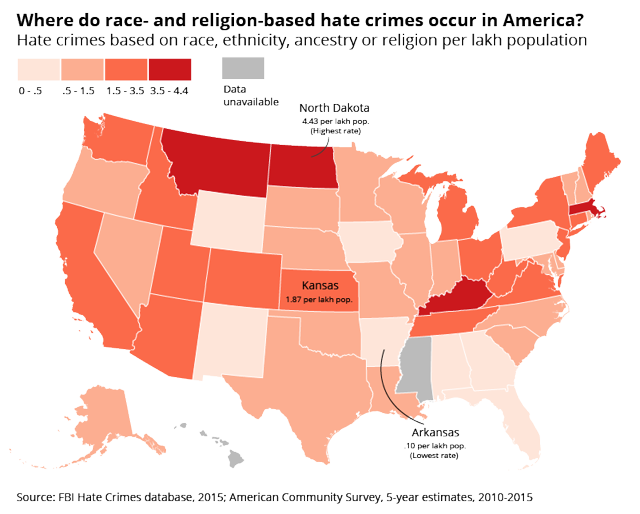 Indians in US usually don’t live in places most vulnerable to hate ...