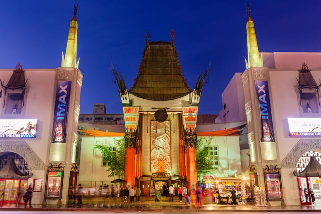 The Grauman’s Chinese Theatre. (Shu8tterstock)