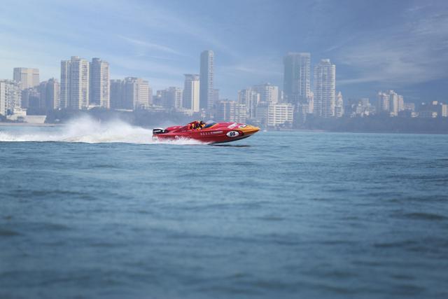 Professional powerboat pilots can drive the P1 up to 113kmph (250 kmph on road; according to p1india.com) (Photo courtesy: Procam International) Professional powerboat pilots can drive the P1 up to 113kmph (250 kmph on road; according to p1india.com) (Photo courtesy: Procam International)