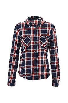 You can wear a long flannel shirt as a dress. (Only)
