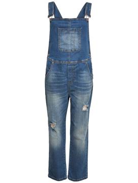 Denim dungarees are all the rage now. (Only) Denim dungarees are all the rage now. (Only)