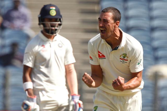 Mitchell Starc snapped up Virat Kohli for a second-ball duck. Catch live cricket score of India vs Australia, day 2, here. (BCCI)