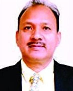 SR Ladhar, IAS officer of the 1991 batch. (HT Photo)