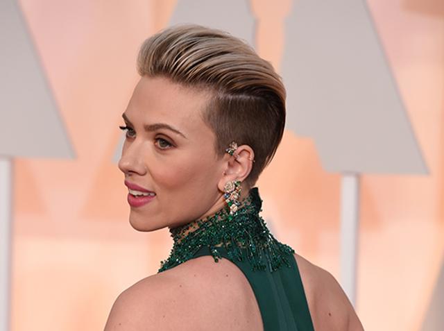 Scarlett Johansson, Oscars 2015. (AFP) Scarlett Johansson, Oscars 2015. (AFP)
