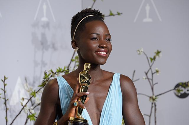 Lupita Nyong’o, Oscars 2014. (AFP) Lupita Nyong’o, Oscars 2014. (AFP)