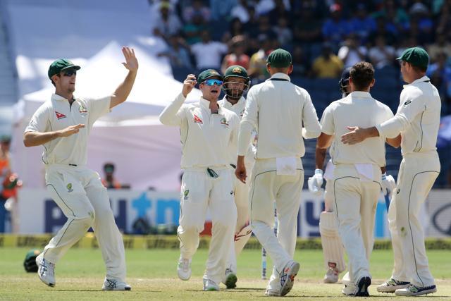 Nathan Lyon and Steve O’Keefe struck to remove the openers. Catch live cricket score of India vs Australia, day 3, here. (BCCI)