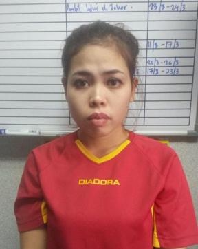 Siti Aisyah, an Indonesian, was arrested in connection with the murder of North Korean ruler Kim Jong Un’s half brother Kim Jong Nam. (Reuters file)