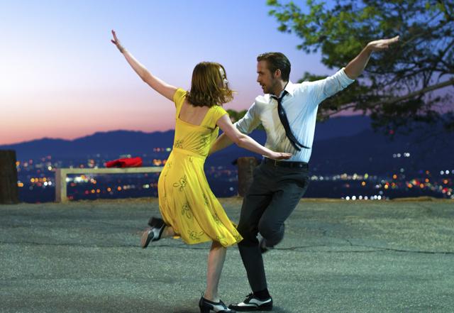 This image released by Lionsgate shows Ryan Gosling, right, and Emma Stone in a scene from, La La Land. (AP) This image released by Lionsgate shows Ryan Gosling, right, and Emma Stone in a scene from, La La Land. (AP)