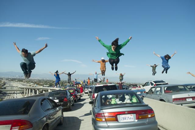 This image released by Lionsgate shows a dance scene from the Oscar-nominated film, La La Land. It's not easy to stage a successful dance scene for the cameras, especially on a highway interchange, but when such a scene works, it can be memorable. (AP) This image released by Lionsgate shows a dance scene from the Oscar-nominated film, La La Land. It's not easy to stage a successful dance scene for the cameras, especially on a highway interchange, but when such a scene works, it can be memorable. (AP)