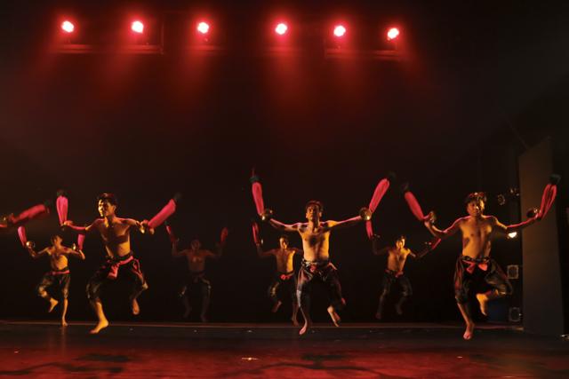 Drummers from Shree Shree Govindajee Natsankirtan, who will perform with dancer Astad Deboo. (Amit Kumar)