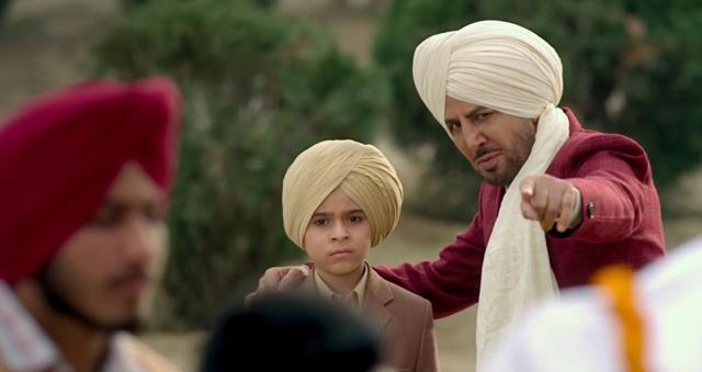Agamvir Singh alongside singer Gurdas Maan in the video of his latest song ‘Punjab’. Agamvir Singh alongside singer Gurdas Maan in the video of his latest song ‘Punjab’.