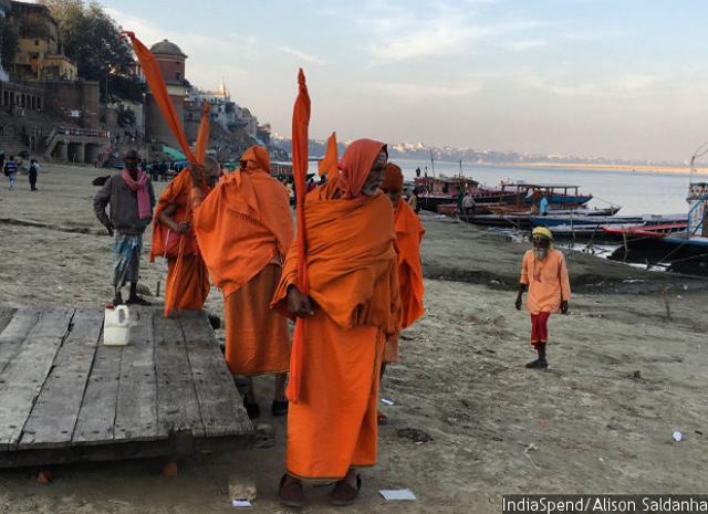 Prayers being offered at Assi Ghat, on the banks of the river Ganga in Varanasi, Uttar Pradesh. From zero incidents of communal violence in 2010, Varanasi was witness to 31 incidents in 2015. Prayers being offered at Assi Ghat, on the banks of the river Ganga in Varanasi, Uttar Pradesh. From zero incidents of communal violence in 2010, Varanasi was witness to 31 incidents in 2015.