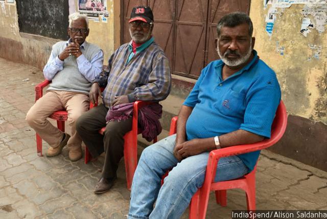 Shia Muslims Archan Haider, Afzal Haider and Naushad Ali in Hussainabad, Old Lucknow, espoused their unequivocal support for the Bharatiya Janata Party. Shia Muslims Archan Haider, Afzal Haider and Naushad Ali in Hussainabad, Old Lucknow, espoused their unequivocal support for the Bharatiya Janata Party.