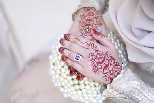 You can get innovative with hand ornaments. (Shutterstock)