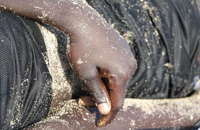 The dead body of a migrant is seen washed up on a beach near the city of Zawiya, Libya. (Reuters Photo) The dead body of a migrant is seen washed up on a beach near the city of Zawiya, Libya. (Reuters Photo)