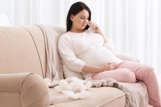 The researchers say maternal stress can release certain hormones that can have an effect on the baby’s immune response. (Shutterstock)
