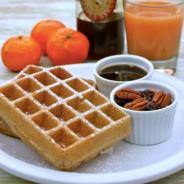 For your love for sweet and the need for a healthy breakfast. Waffles all the way! (Pinterest) For your love for sweet and the need for a healthy breakfast. Waffles all the way! (Pinterest)