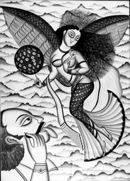 An artwork titled The Goddess. An artwork titled The Goddess.