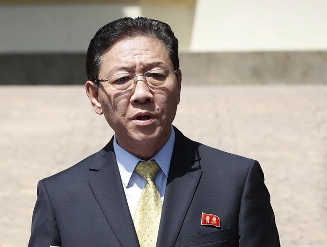 North Korea's ambassador to Malaysia Kang Chol who was declared persona non grata and told to leave the country. (AP File)