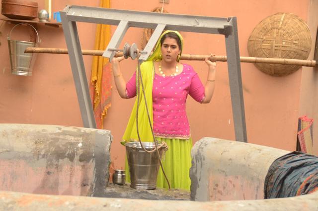 Actor Rytasha Rathore plays an overweight bahu on the show Badho Bahu.