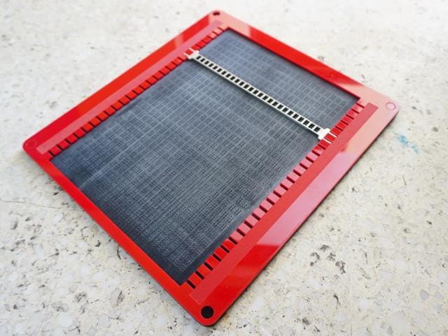 The brainchild of Sachin NP and Vimal Chandru, design programme students who worked under the guidance of Prof Shantanu Bhattacharya, the Braille slate has two polymer-based pads hinged to one side, a single row of metal stencil with Braille cell patterns etched on it and an ergonomic stylus with a hollow cylindrical tube. (Handout image)