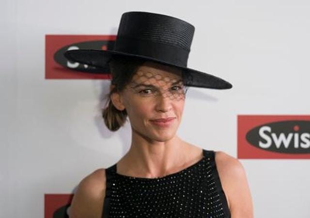 Oscar winning actor Hilary Swank revealed she was getting paid a fraction of what her male costar was receiving. (Getty Images)