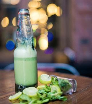 Bhang bunta is a fizzy drink with an extra kick. Bhang bunta is a fizzy drink with an extra kick.