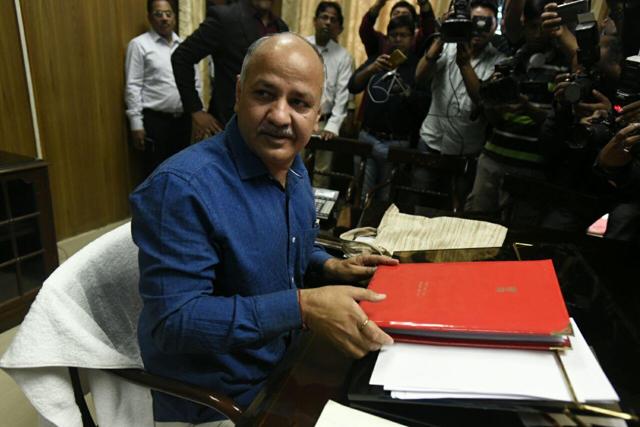 Sisodia says, have worked to ensure that EWS students get to enjoy the benefits of the 25% reservation. (Sonu Mehta / HT Photo) Sisodia says, have worked to ensure that EWS students get to enjoy the benefits of the 25% reservation. (Sonu Mehta / HT Photo)