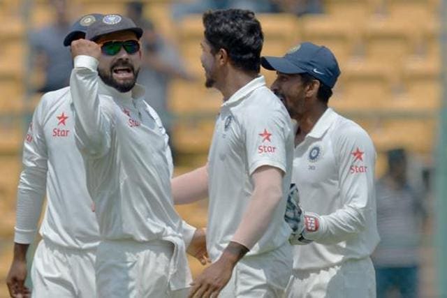 Virat Kohli won the Polly Umrigar award for the third time as he, along with Ravichandran Ashwin bagged the top honours in the 2017 BCCI awards. (AFP) Virat Kohli won the Polly Umrigar award for the third time as he, along with Ravichandran Ashwin bagged the top honours in the 2017 BCCI awards. (AFP)