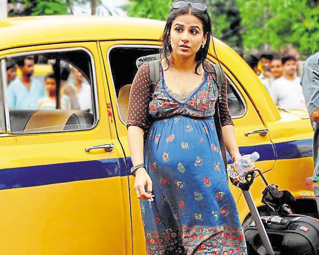 Actor Vidya Balan in a still from the 2012 film, Kahaani. Actor Vidya Balan in a still from the 2012 film, Kahaani.